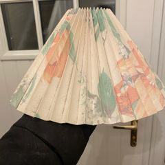 Pleated lampshade