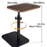 NEW Adjustable C Shaped Side End Coffee Table Sofa Bedside Image 2