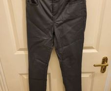 Vila jeans blue coated Small Womens