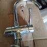 Kitchen Sink Chrome Mixer Tap With HOT - COLD - FILTERED Connections. Image 5