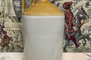 Antique English Stoneware Wine Jug or Flagon by James Pearson, Chesterfield