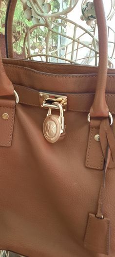 Michael Kors Large Leather Hamilton