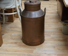 Copper Milk Can