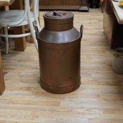 Copper Milk Can