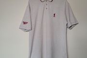 1996 reebok liverpool polo shirt size large more like xl beige in excellent condition