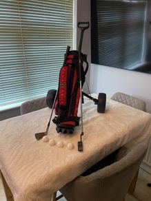 Nike Toddler / Kids 4-7yrs Beginner Golf Bag & Trolley