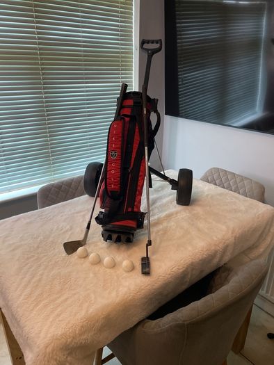 Nike Toddler / Kids 4-6 yrs Beginner Golf Bag & Trolley