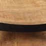 Coffee Table Solid Rough Mango Wood 65x32 cm Image 3