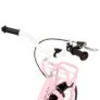 Kids Bike with Front Carrier 12 inch White and Pink Image 4
