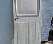 Original 1920s Timber Insulated Panel Door