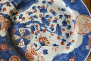 Antique Large Chinese Imari Plate