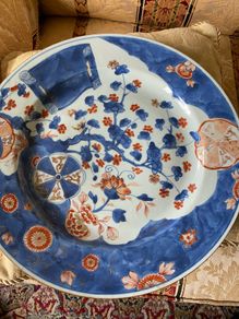 Antique Large Chinese Imari Plate