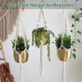 NEW SALE | Beginners Macrame Kit for Adults,Featuring 3mm Macrame Cord,Wooden Beads,Rings,Instruction Book.All Accessories You Need to Make Macrame Plant Hanger,Macrame Wall Hanging Adults Craft Kit Image 2