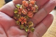 Vintage Flower Brooch