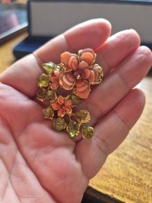 Vintage Flower Brooch