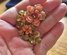 Vintage Flower Brooch