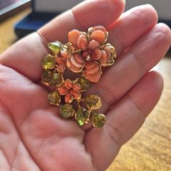 Vintage Flower Brooch