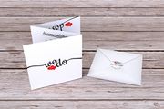 'We Do' theme Tri-Fold invitations