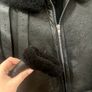 Balenciaga shearling bomber jacket Image 8