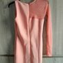 New mini dress one arm mesh net size sm coral Image 2