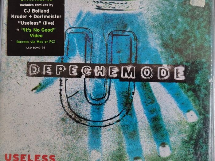 Depeche Mode - Useless CD Single (1997) Enhanced, Limited Edition Synth-Pop VG+