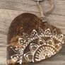 Hanging wooden heart Image 2