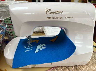 Embellishing / Needle Felting Machine