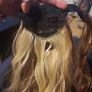 blonde/brown extension ponytail Image 3
