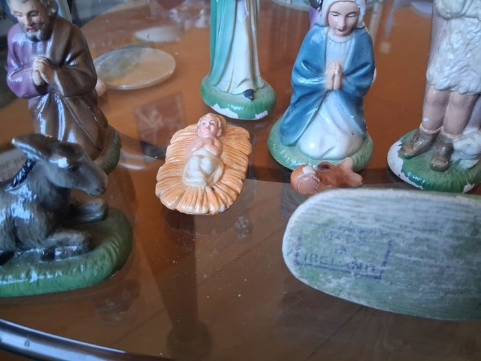 ceramic nativity set