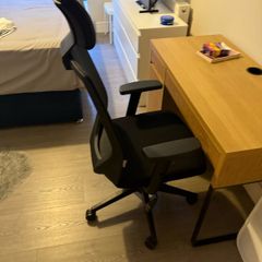 office chair and desk