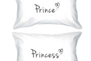 Prince and Princess Matching Couple Pillowcases