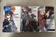 Sword Art Online SAO Progressive light novels volumes 1-3