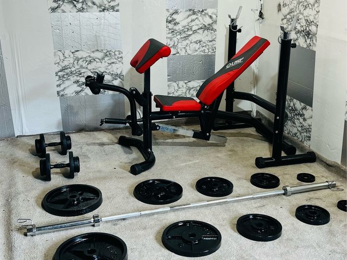 Usf Olympic Weight Becnch Weight Barbell Dumbbells