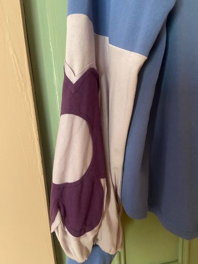 Fab Bohemela Blue Sweatshirt Size XL
