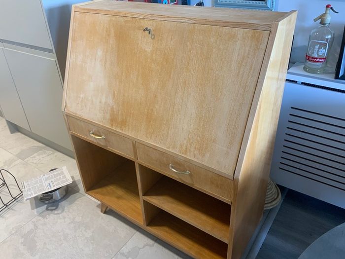 Wooden Bureau with loads of Storage