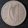 Ireland 1955 Half Crown Coin Image 2