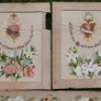 Antique 1800s Wall Art , Holy Card Paintings , Catholic Posters 21" x 14" and 2x 16" x 14" Image 3