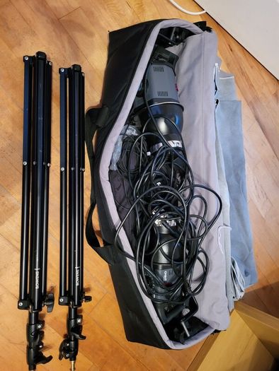 Bowens GM200 Studio lights