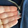 Tommy Hilfiger navy blue quarter-zip sweater Image 10
