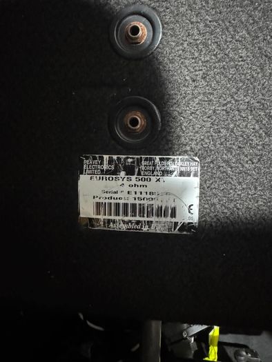 Peavey Eurosys Speakers