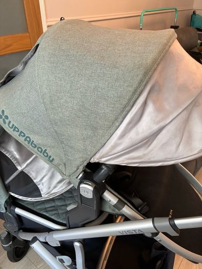 vista uppababy double buggy