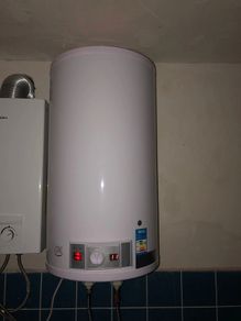 BRAND NEW 45L Instant Electric Water Heater Boiler Cylinder Tank Storage Home Showering Wall Mount For Bathroom Kitchen