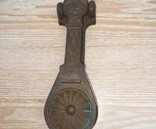 Vintage Cast Iron Door Knocker A. Kenrick & Sons