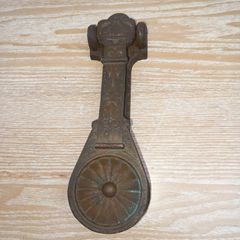 Vintage Cast Iron Door Knocker A. Kenrick & Sons