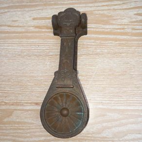 Vintage Cast Iron Door Knocker A. Kenrick & Sons