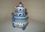 Decrotive Asian Emperor's Pot,(9