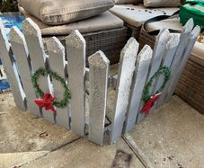 Christmas fencing
