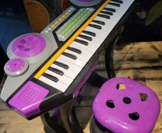 keyboard and microphone