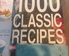 collection of cookbooks