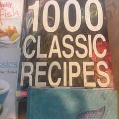 collection of cookbooks